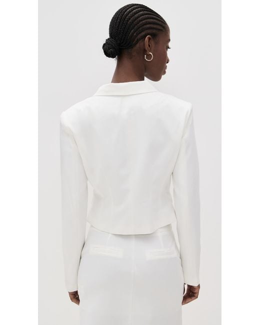 Lioness White Lune Blazer