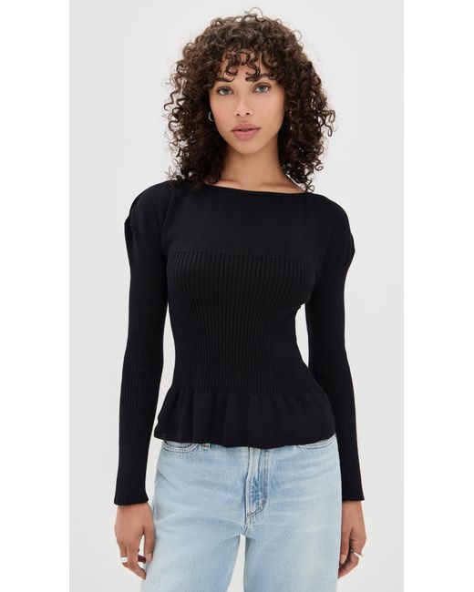 Merlette Black Alma Top