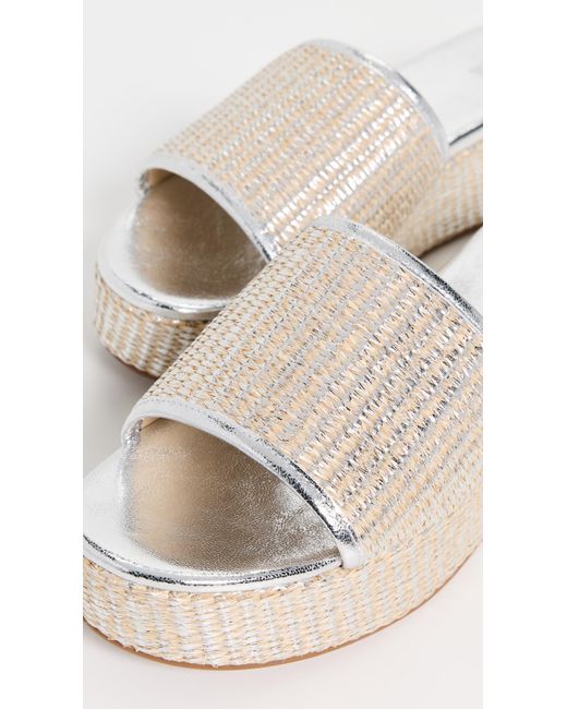L'Agence Metallic Inaya Sandals