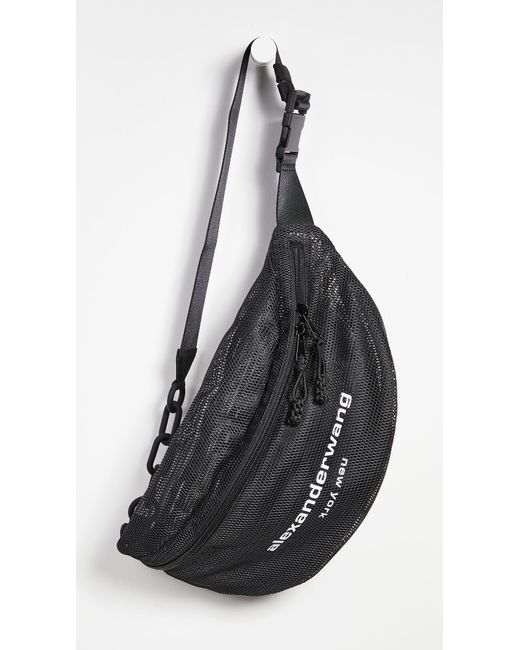 Alexander Wang Black Attica Gym Belt Bag