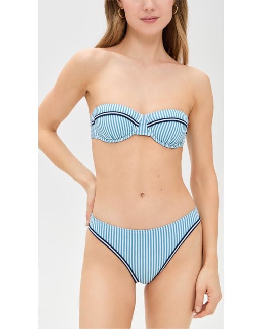Solid & Striped Blue The Juliette Top