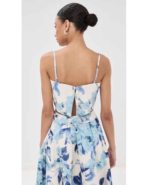 Azeeza Blue Walton Top