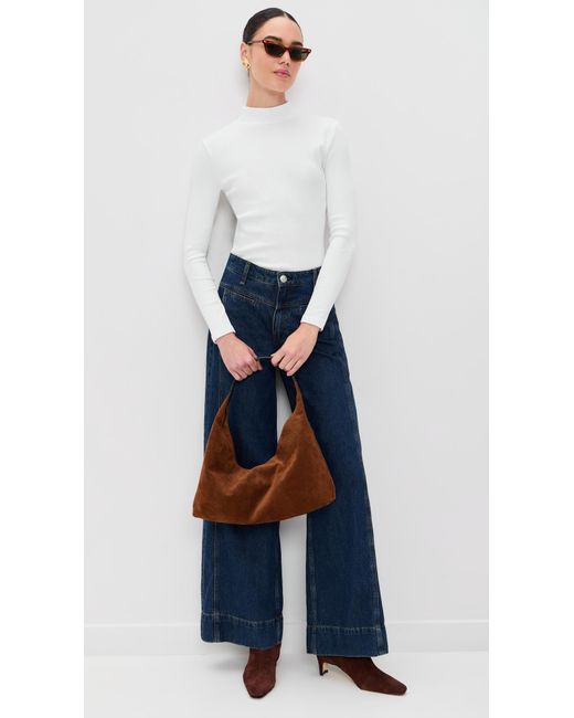 Veronica Beard White Nate Top