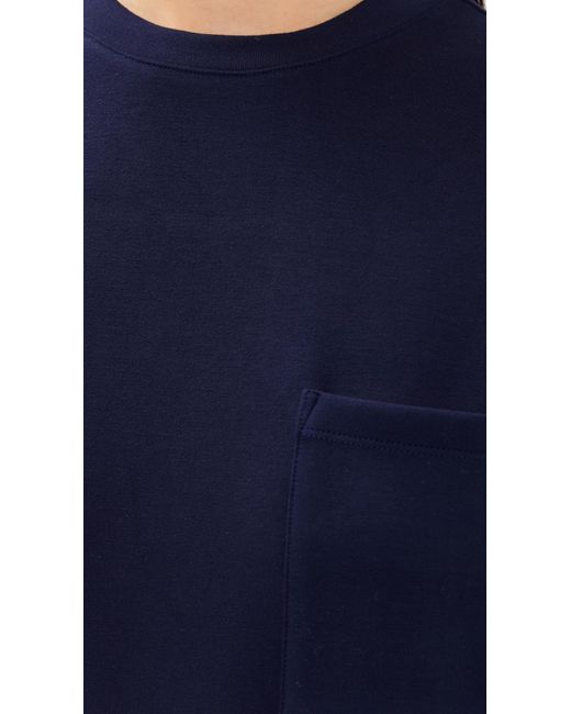 Le Bos Blue Caroline Tee