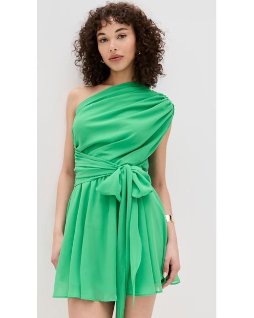 Amanda Uprichard Galleria Dress in Green | Lyst