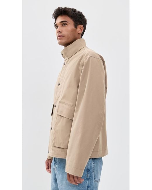 Theory Natural Snap Utility Jacket for men
