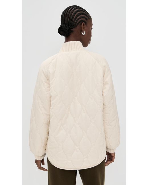 Varley Natural Serina Reversible Quilt Jacket