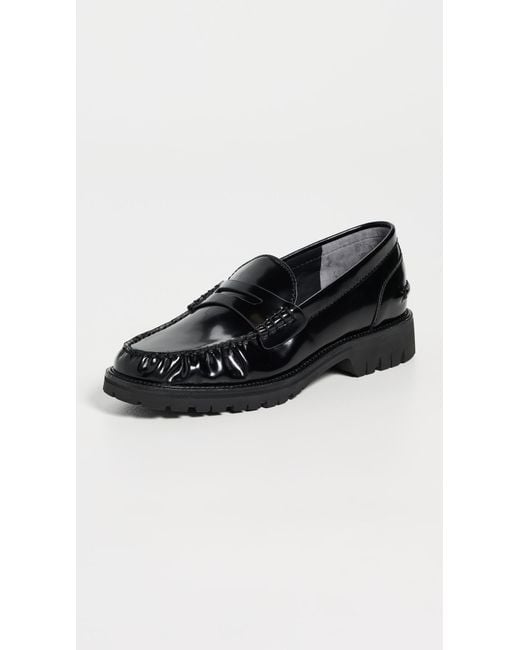Rag & Bone Black Corey Loafers