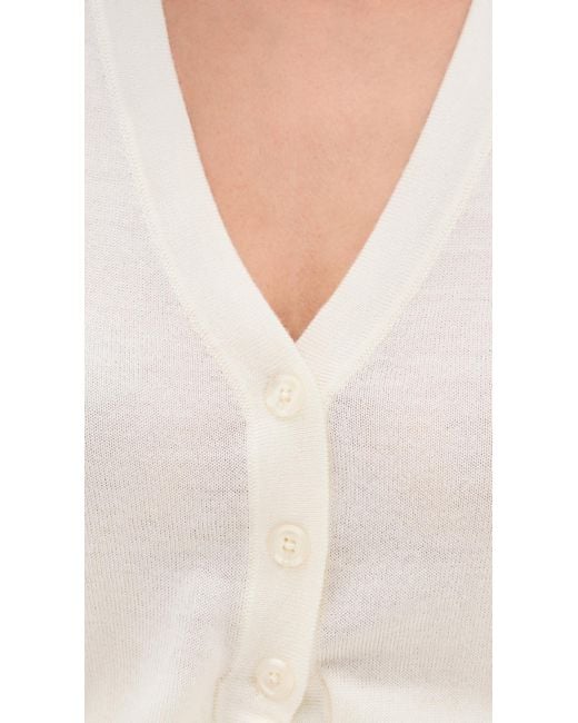 R13 White Balloon Vest