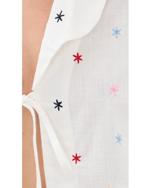 Sixxta White Marea Top