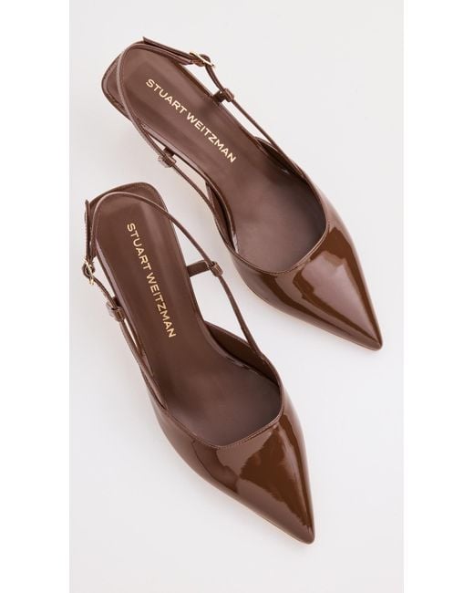 Stuart Weitzman Multicolor Vinnie 50Mm Slingback Heels