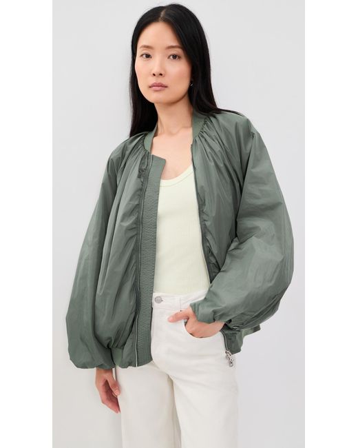 Agolde Black Raffi Bomber Jacket