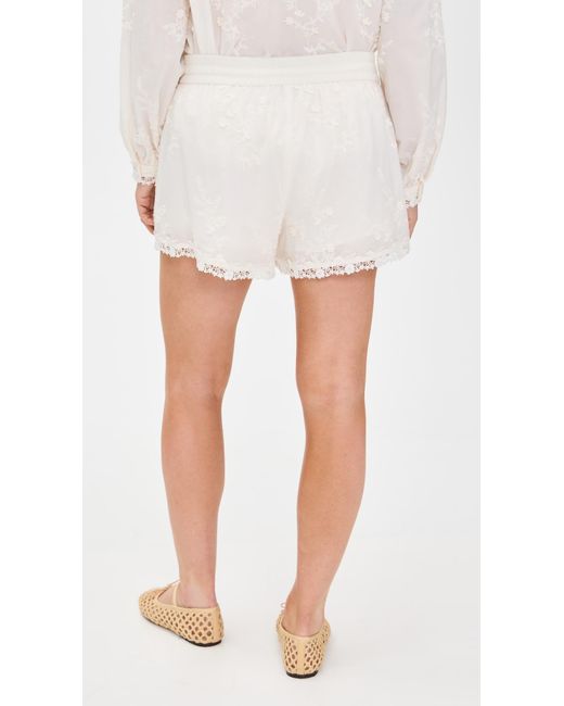 Cami NYC White Eila Shorts