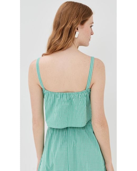 Le Bos Green Martha Top