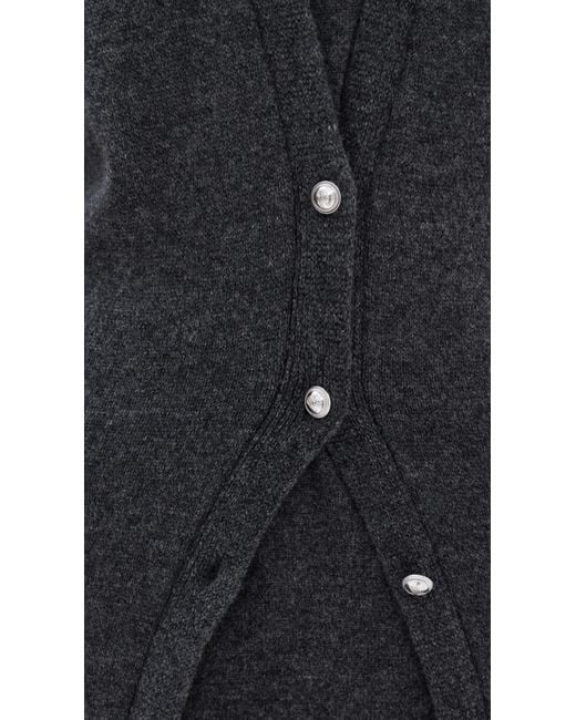 Rabanne Black Robe Dress