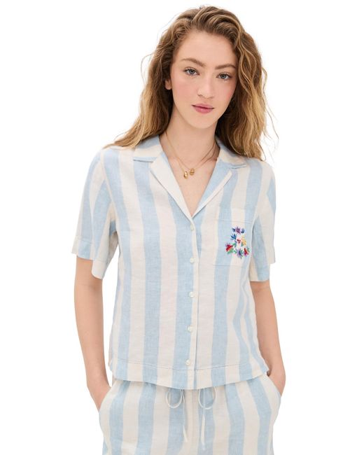 Birds Of Paradis White Nico Shirt