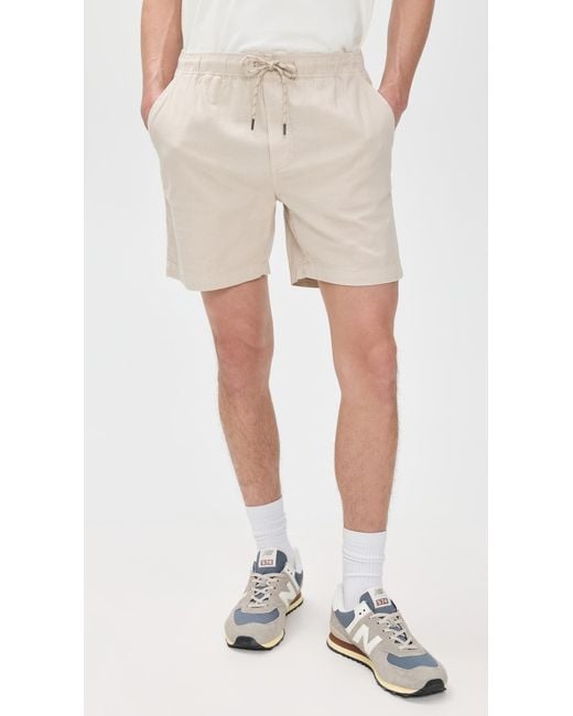 Faherty Brand Multicolor Essential Drawstring Shorts for men