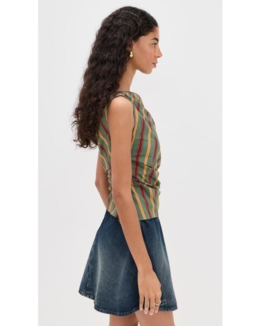 Staud Blue Phare Top