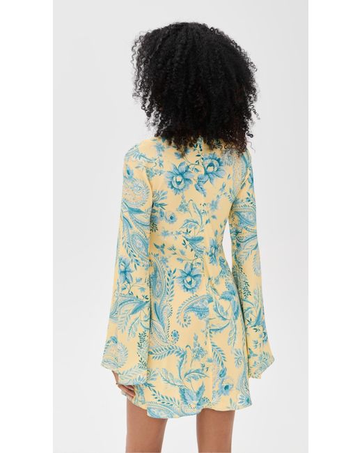 Hemant & Nandita White Mini Bias Dress