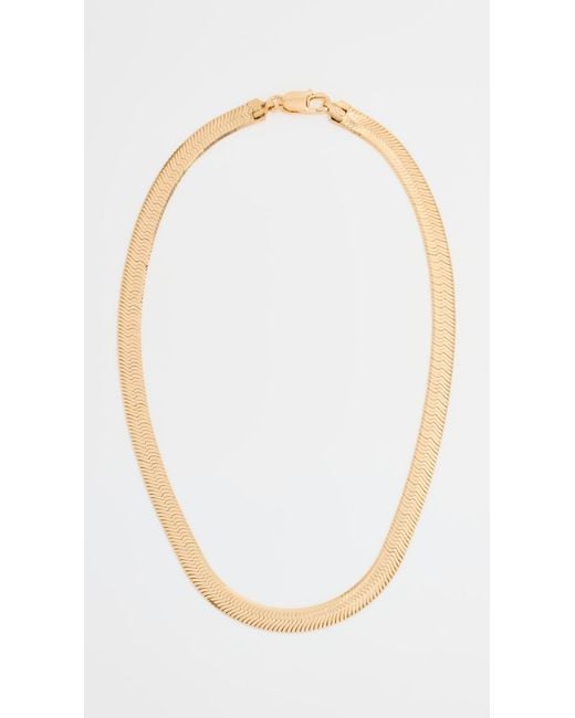 Loren stewart hot sale herringbone necklace