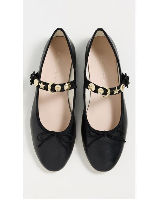 Loeffler Randall Black Chiara Mary Jane Flats