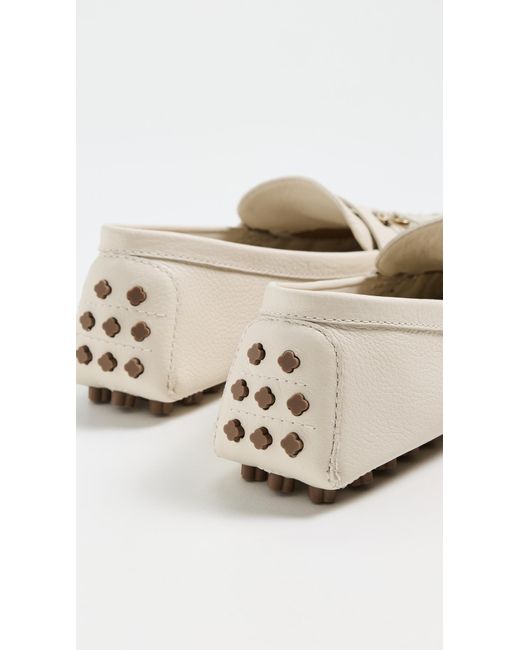 Larroude White Joy Loafers
