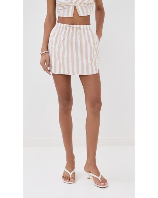 Jonathan Simkhai Multicolor Catherine Boxer Skirt