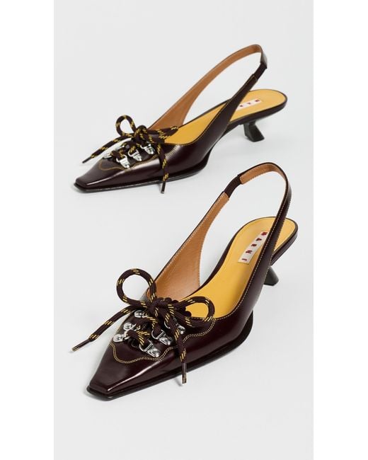 Marni Black Pump Shoes