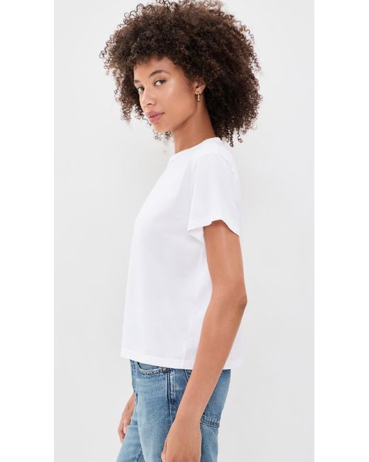 Asher White Marielle Classic Tee