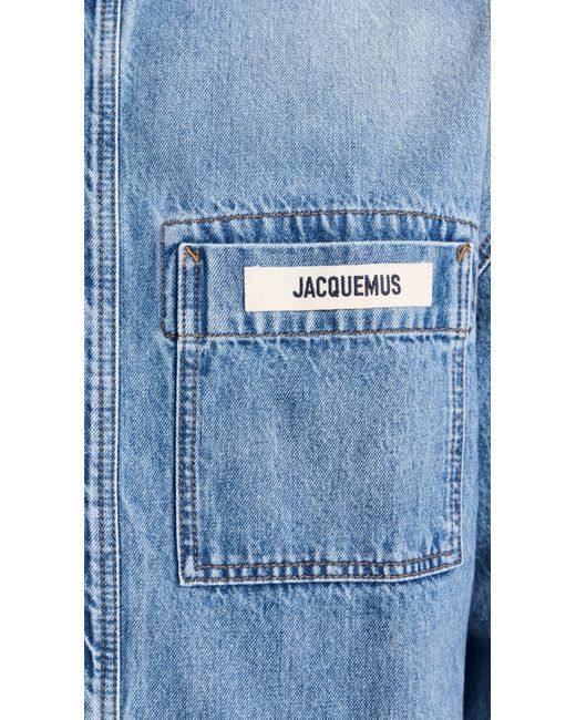 Jacquemus Blue La Chemise De-nimes Jean Jacket for men