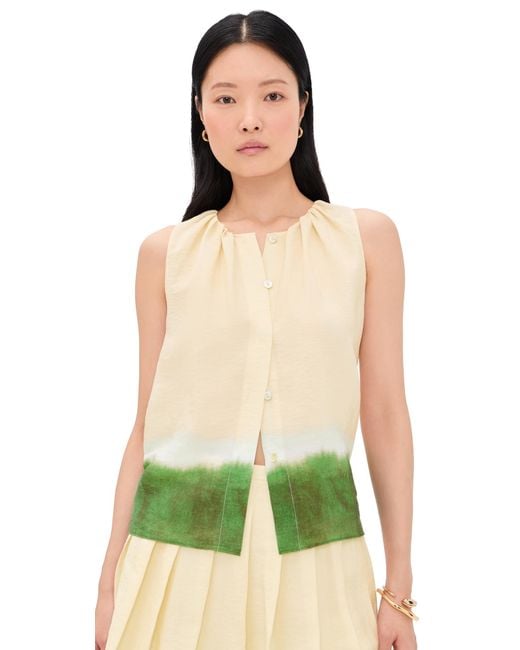 Vince Green Dip-Dye Top