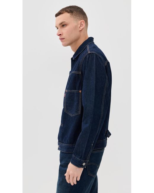 Levi's Blue Type I Trucker Jacket for men