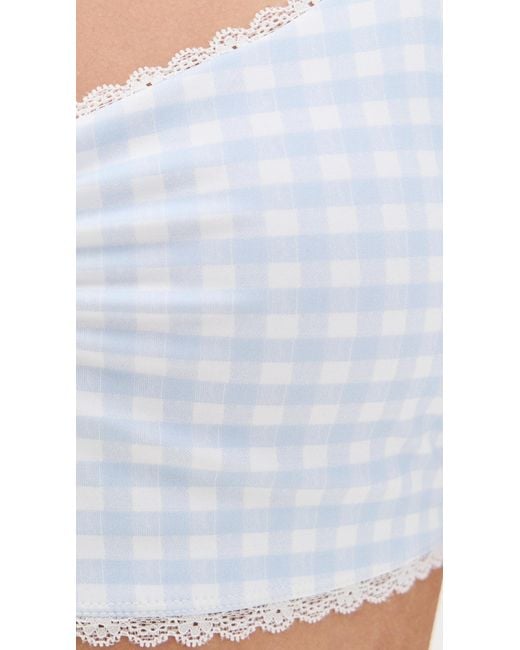 LoveShackFancy White Lenna Bra