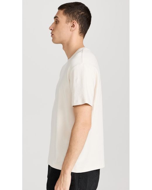 FRAME White Duo Fold Tee for men