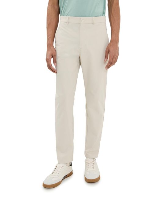 Ralph Lauren White On Course Matte Stretch Nylon Pants 32 for men
