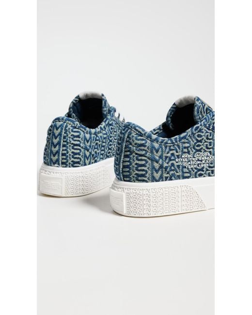 Marc Jacobs The Sneakers in Blue | Lyst