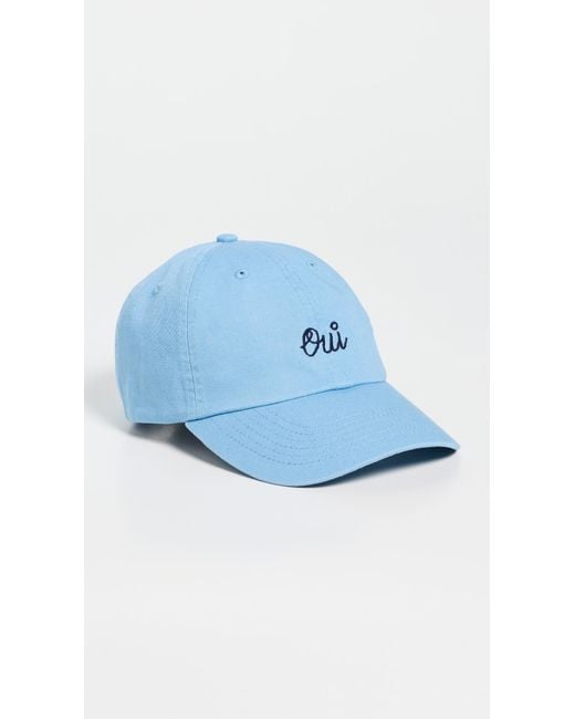 Clare V. Blue Baseball Hat
