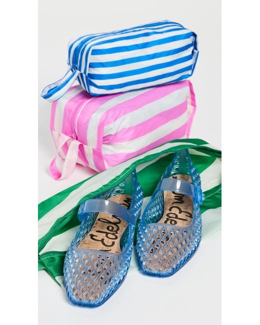 Baggu Green 3D Zip Set