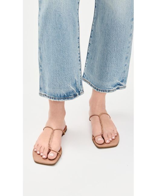 TKEES Black Simone Sandals
