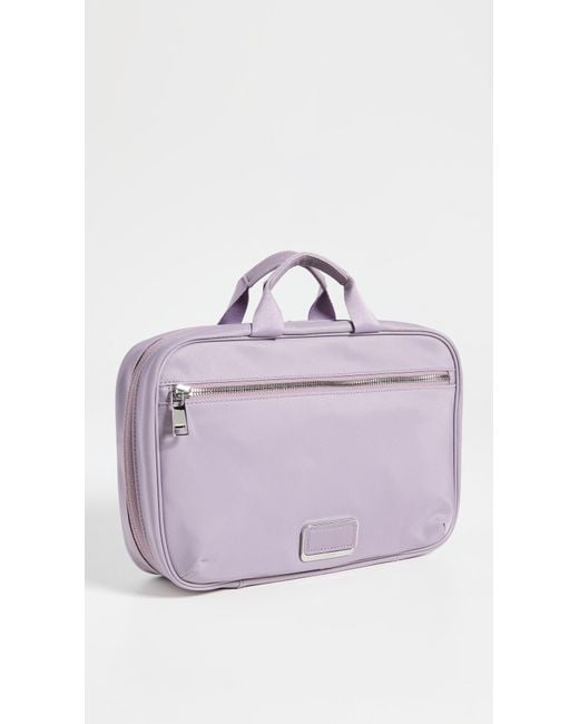 Tumi Purple Madeline Cosmetic Bag