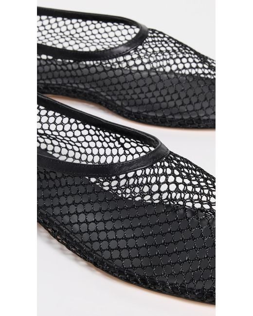Reformation Black Britt Ballet Flats