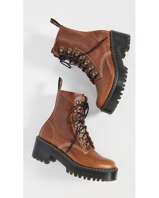 butterscotch leona doc martens