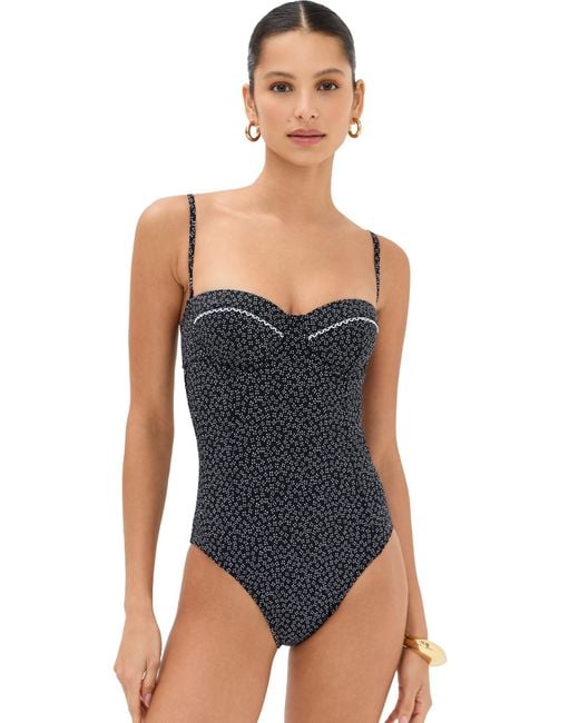 Staud Black Maeve One Piece