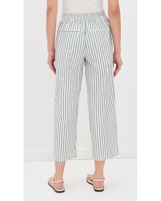 LNA White Finley Pull On Pants