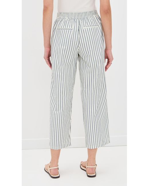 LNA White Finley Pull On Pants