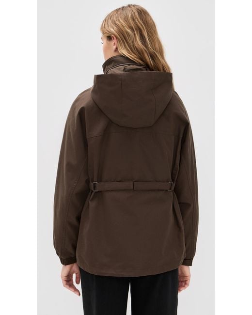 Line & Dot Brown The Forest Anorak Jacket