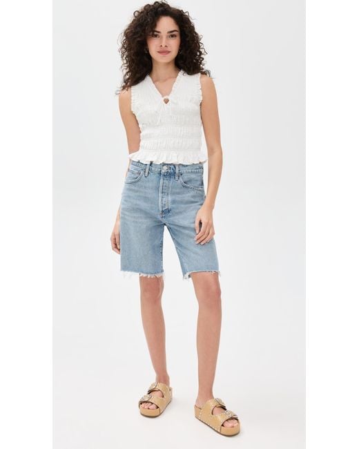 PAIGE White Devi Top