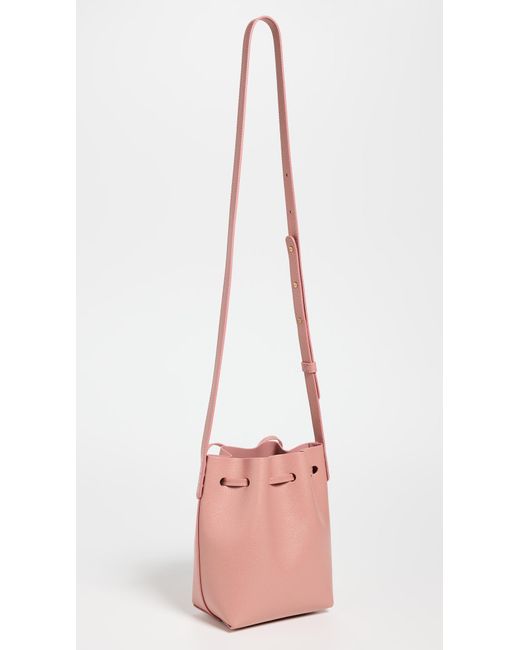 Mansur Gavriel Pink Mini Mini Bucket Bag