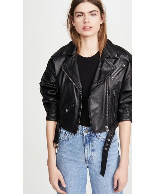 Lamarque Black Dylan Leather Jacket
