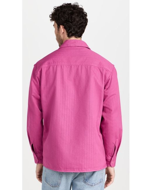 Carhartt Pink Rainer Hirt Jacket for men